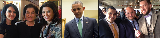 دومین جشن نوروزی در کاخ سفید با حضور میشل اوباما فرست لیدی امریکا برگزار شد