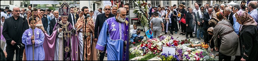 مراسم سالگرد نسل کشی ارامنه در تهران به روایت تصاویر